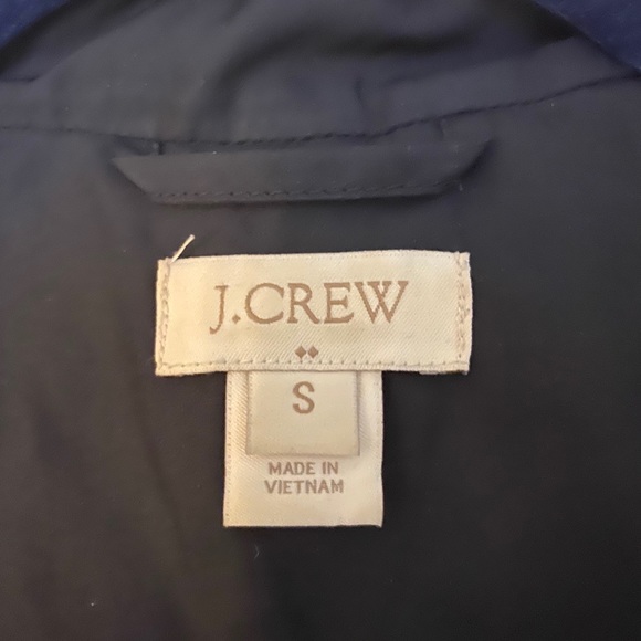 JCrew Quilted Black Puffer Vest EUC - Picture 3 of 5